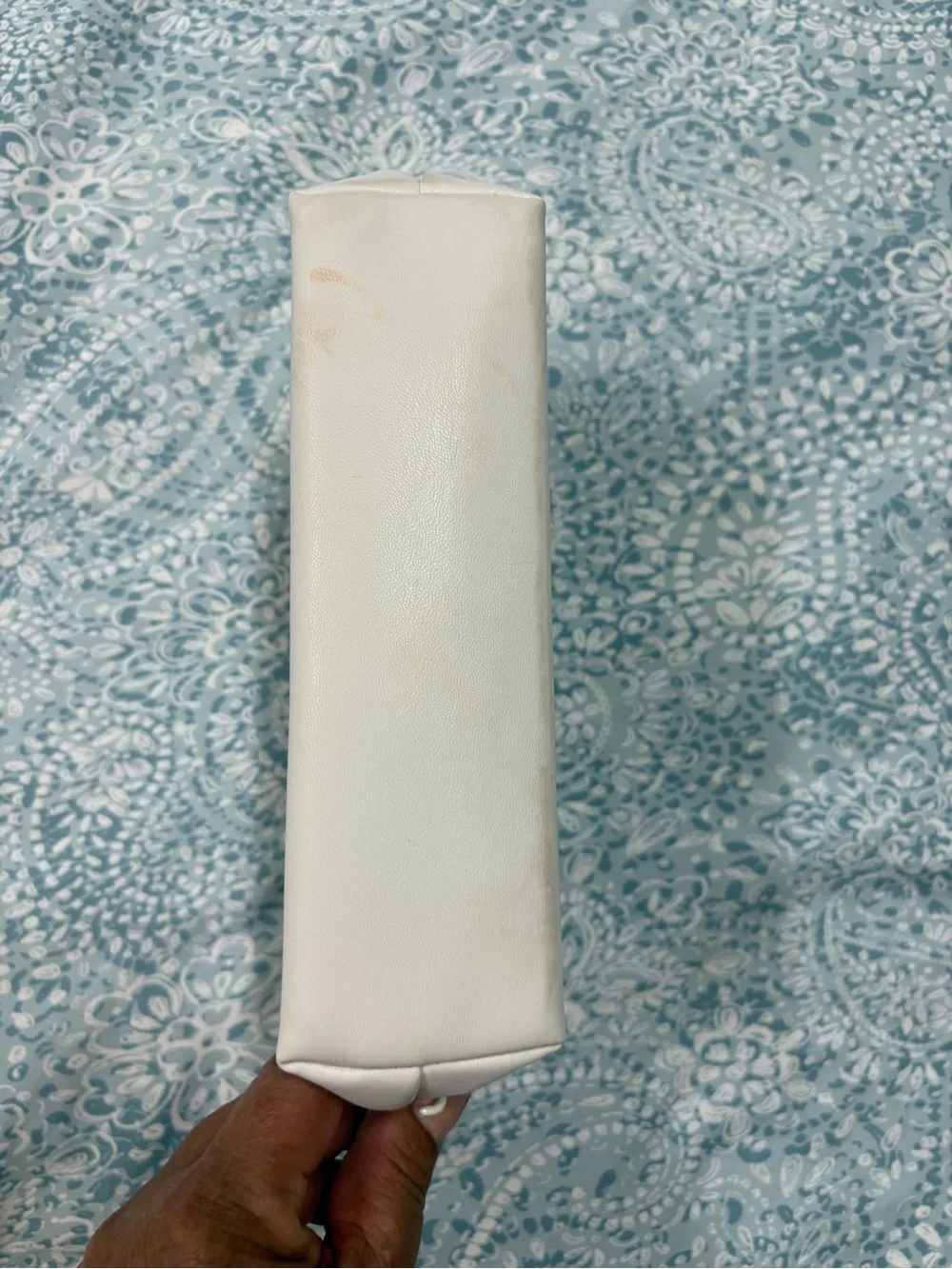 CHANEL White Skincare Cosmetic Pouch